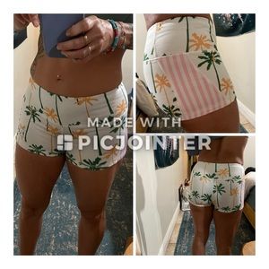 FLEO palm tree shorts /XS/ palm tree print